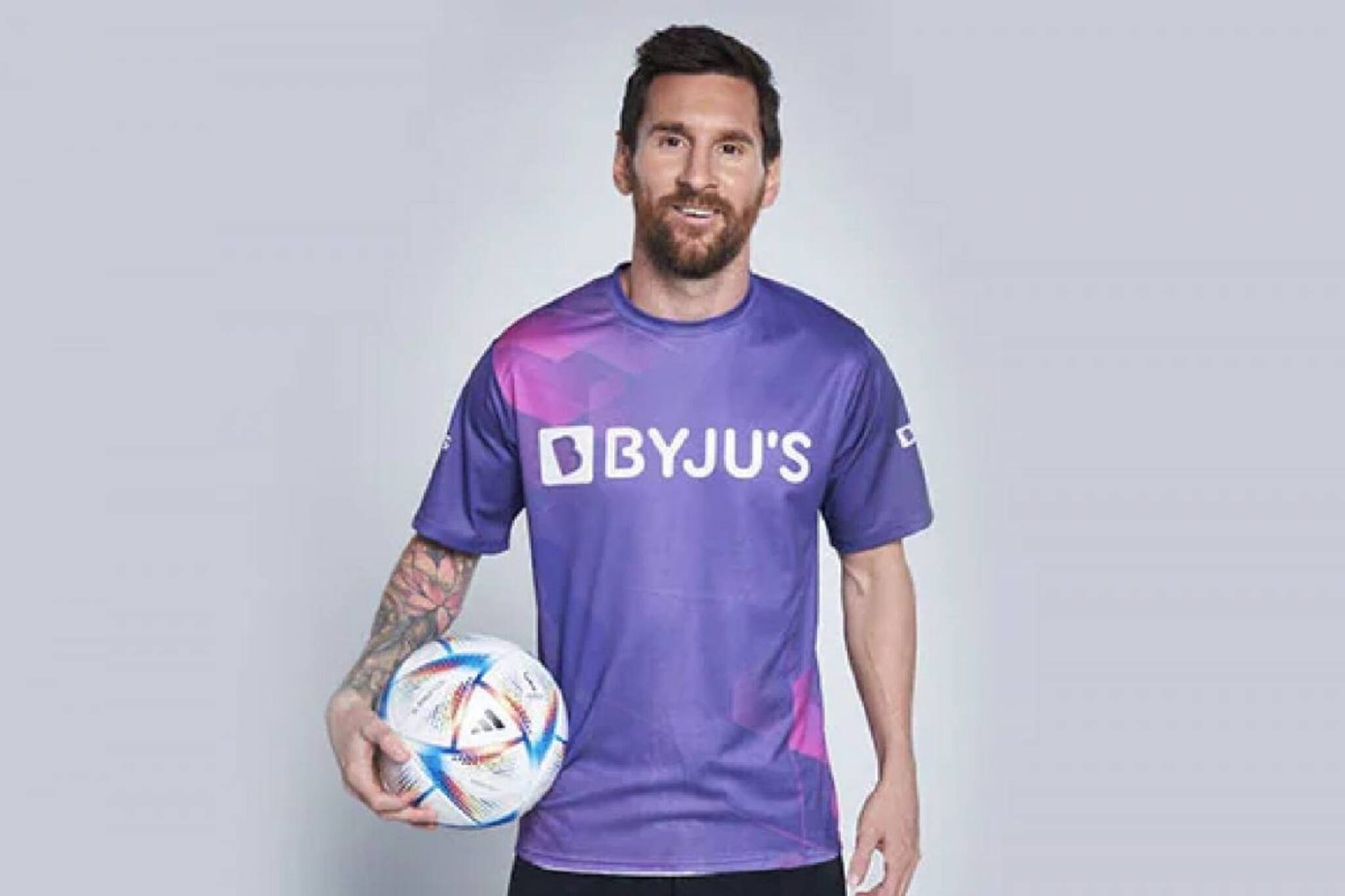 Lionel Messi | ഫുട്ബോൾ  ഇതിഹാസം ലയണൽ മെസി ബൈജൂസ്‌ അംബാസഡർ