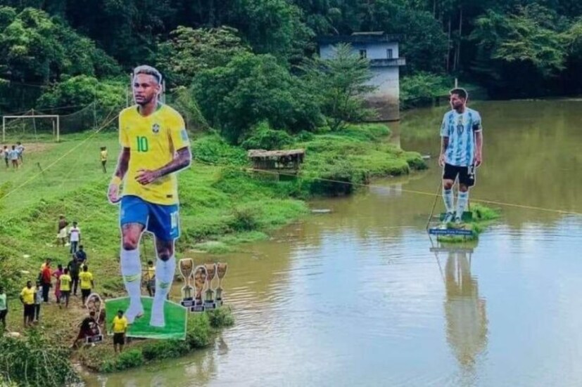  ഖത്തറിൽ നടക്കാൻപോകുന്ന ലോകകപ്പ് ഫുട്ബോളിന് മുന്നോടിയായി ബ്രസീൽ ടീമിന് വിജയാശംസകൾ നേർന്ന് ഫ്ലക്സ് കെട്ടുന്നതിനിടെയാണ് അപകടം ഉണ്ടായത്. ഫ്ലക്സ് കെട്ടുന്നതിനായി മരത്തിന് മുകളിൽ കയറിയത് നിതീഷ് ആയിരുന്നു. ബ്രസീൽ ടീമിന്റെ കടുത്ത ആരാധകനാണ് നിതീഷ്.