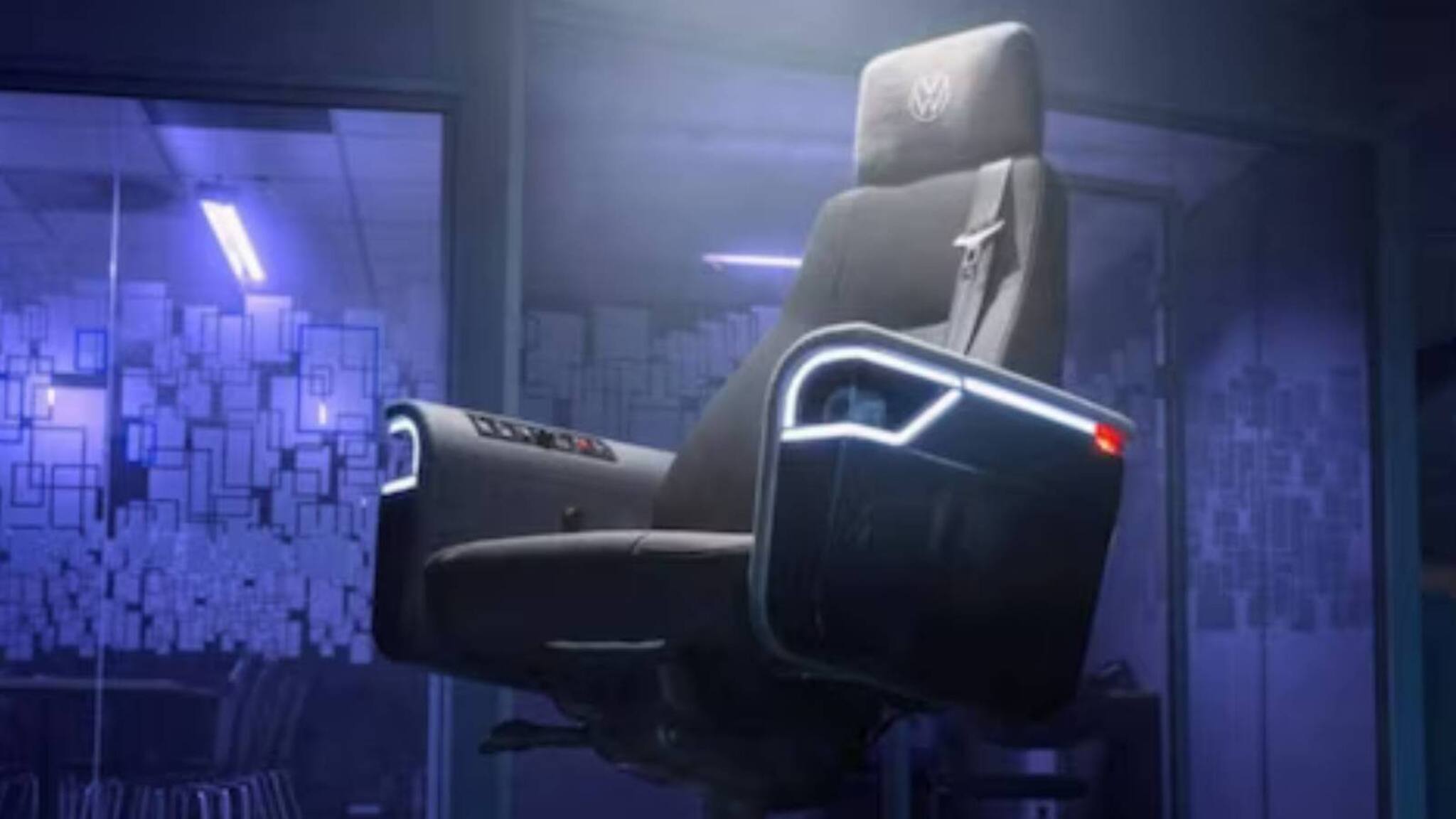 കാർ പോലെ ഒരു ഓഫീസ് കസേര; ഒറ്റ ചാർജിൽ 11 കിലോമീറ്റർ വരെ സഞ്ചരിക്കാം; ഫോക്സ് വാ​ഗണിന്റെ പുതിയ കണ്ടുപിടിത്തം