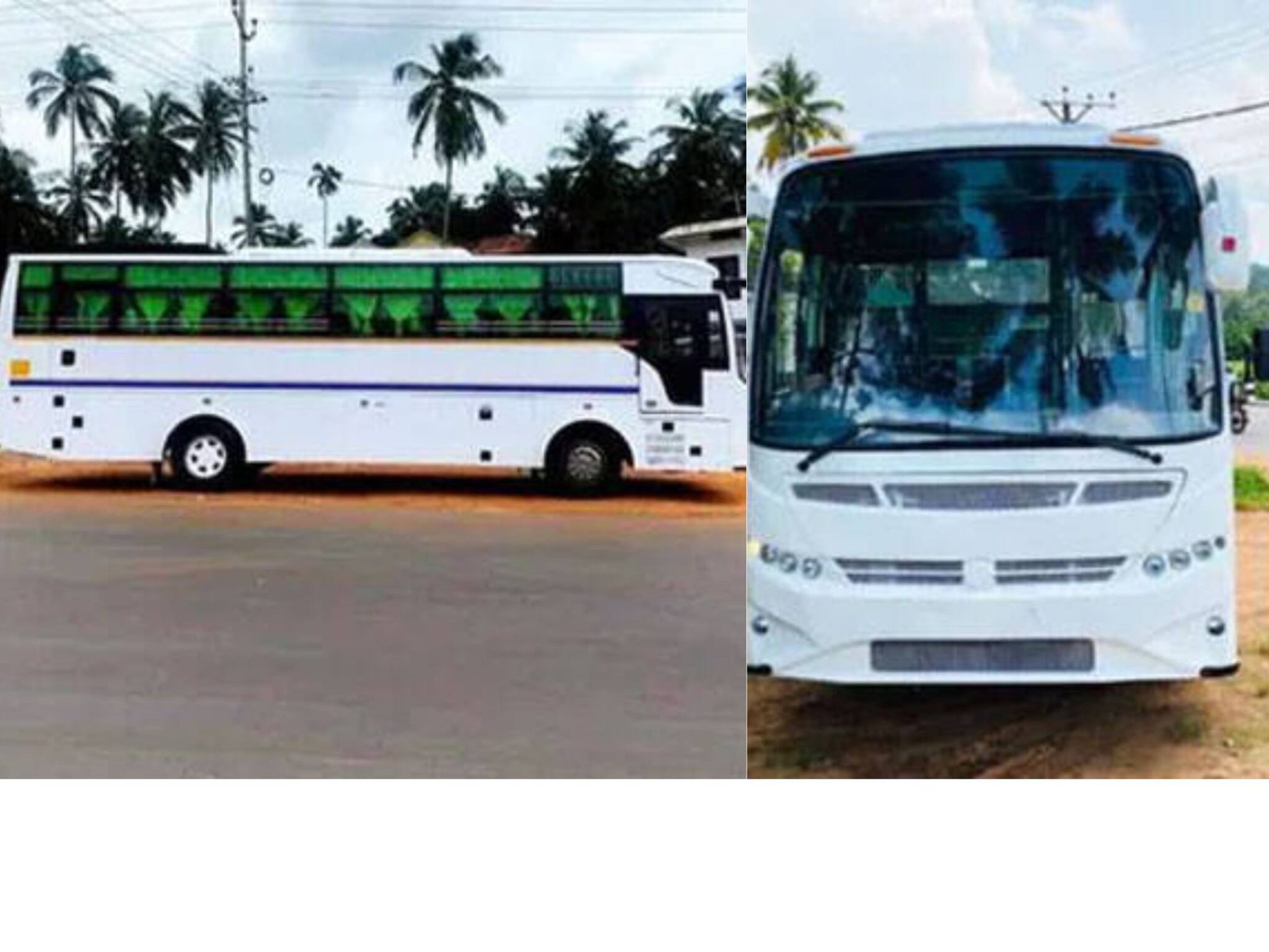 വ്യാജ നമ്പർ പ്ലേറ്റുമായി രേഖകളില്ലാതെ വിദ്യാർഥികളുമായി തിരുവനന്തപുരത്തു നിന്നും ടൂർ പോയ ബസ് കൊച്ചിയിൽ പിടിയിൽ
