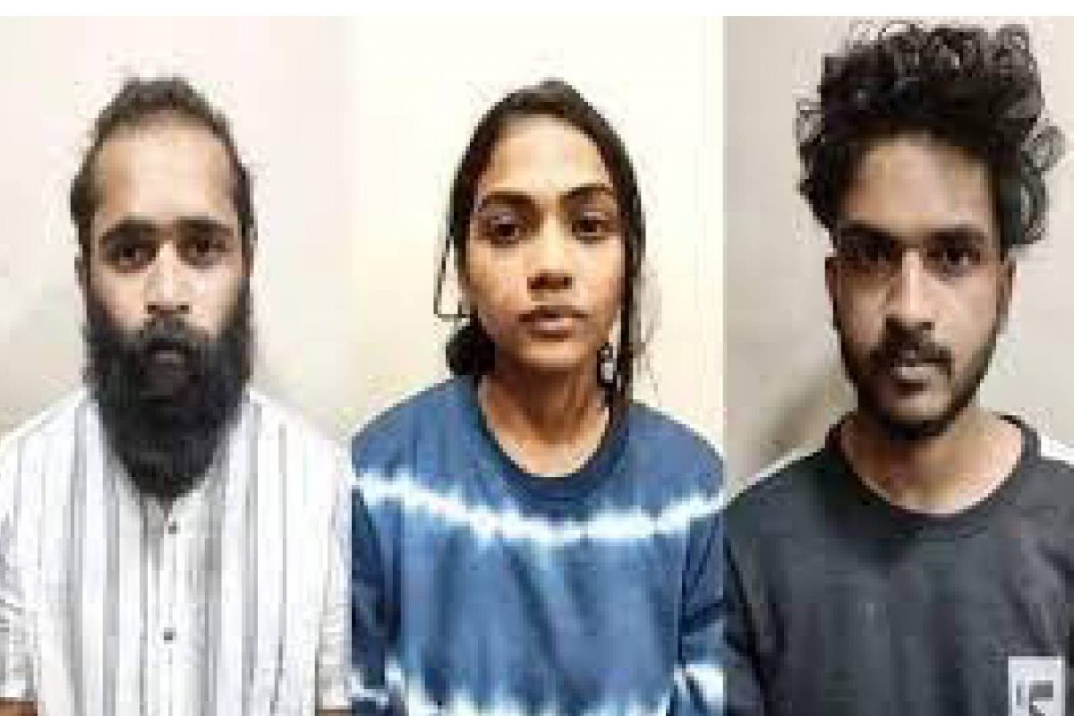 കേരളത്തിലേക്ക് മയക്കുമരുന്ന് കടത്ത്; മലയാളി ദമ്പതികൾ അടക്കം മൂന്ന് പേർ അറസ്റ്റിൽ.