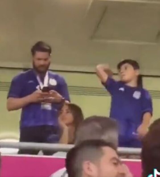 Messi, Messi son, Messi son throwing chew gum, Messi son  Viral Video, Fifa World cup 2022, World cup football 2022, Argentina, Antonela Roccuzzo, മെസി, മെസിയുടെ മകൻ, മെസിയുടെ മകൻ വൈറൽ വീഡിയോ, അർജന്‍റീന, ഫിഫ ലോകകപ്പ്, ലോകകപ്പ് ഫുട്ബോൾ 2022