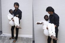 ഭിന്നശേഷിക്കാരനായ ആരാധകനെ കൈയിലെടുത്ത് വിജയ്; തരംഗം തീർത്ത് ചിത്രങ്ങൾ