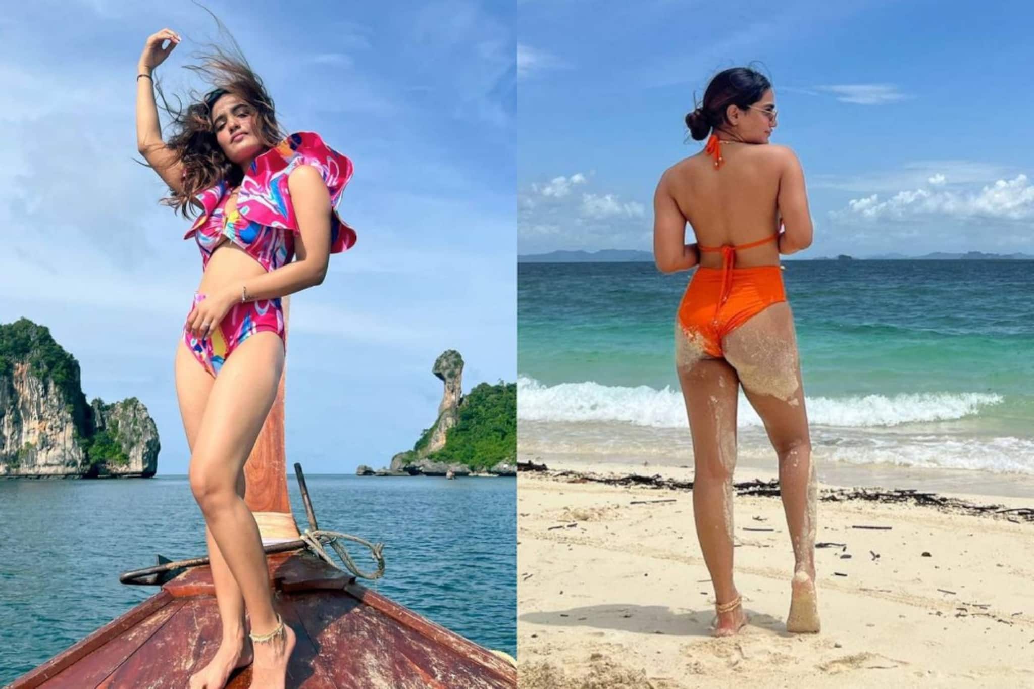 കാറ്റേ, കടലേ... 2022ലെ തായ്‌ലൻഡ് വെക്കേഷൻ ചിത്രങ്ങളുമായി സാനിയ അയ്യപ്പൻ