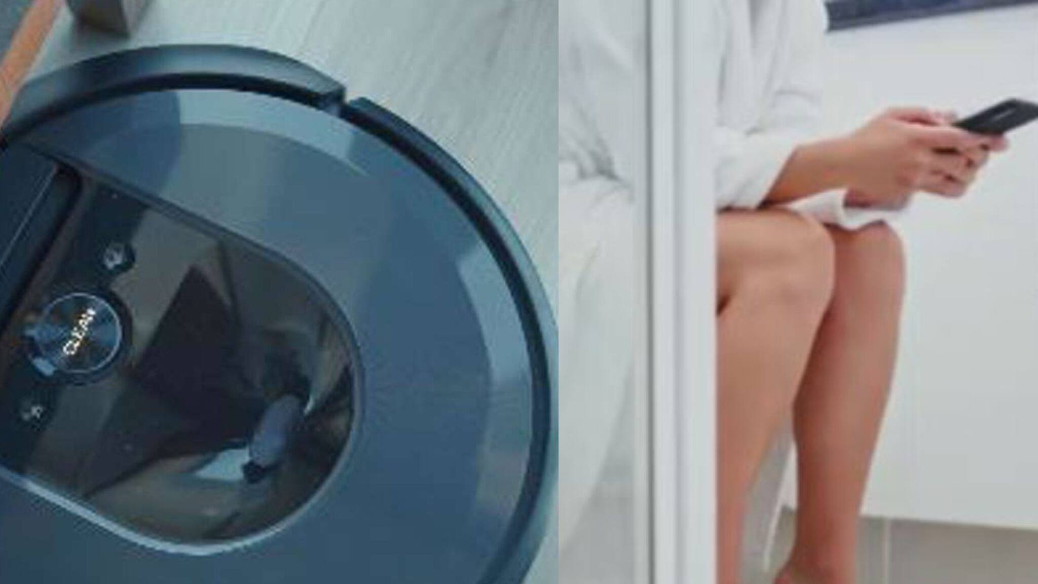 യുവതി ടോയിലറ്റിൽ ഇരിക്കുന്ന ചിത്രം പകർത്തി റോബോട്ട് വാക്വം ക്ലീനർ; ചിത്രം ഫേസ്ബുക്കിൽ പ്രചരിച്ചു