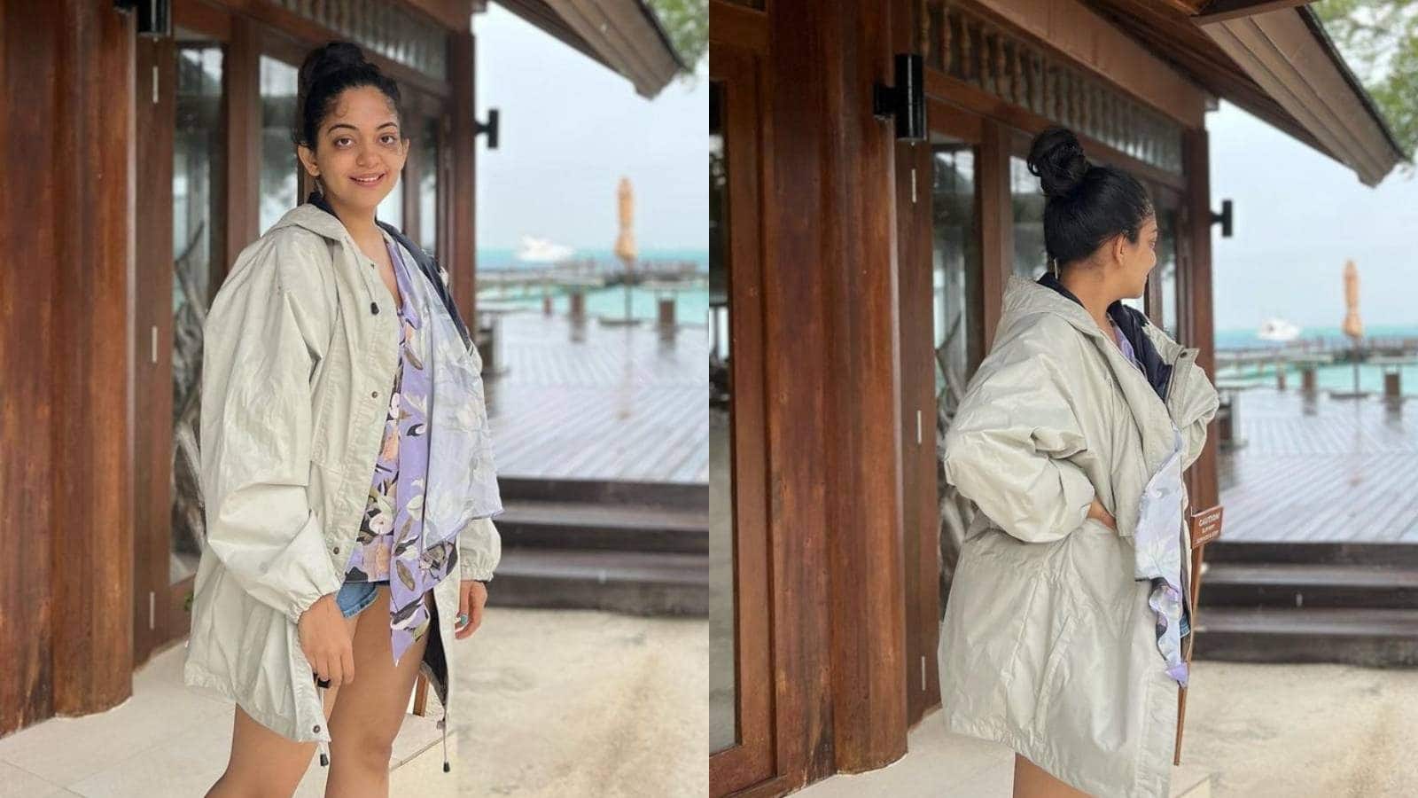 Ahaana Krishna  Are Maldives and raincoats like aluva and sardines?  Ahana Krishna in Maldives – News18 Malayalam