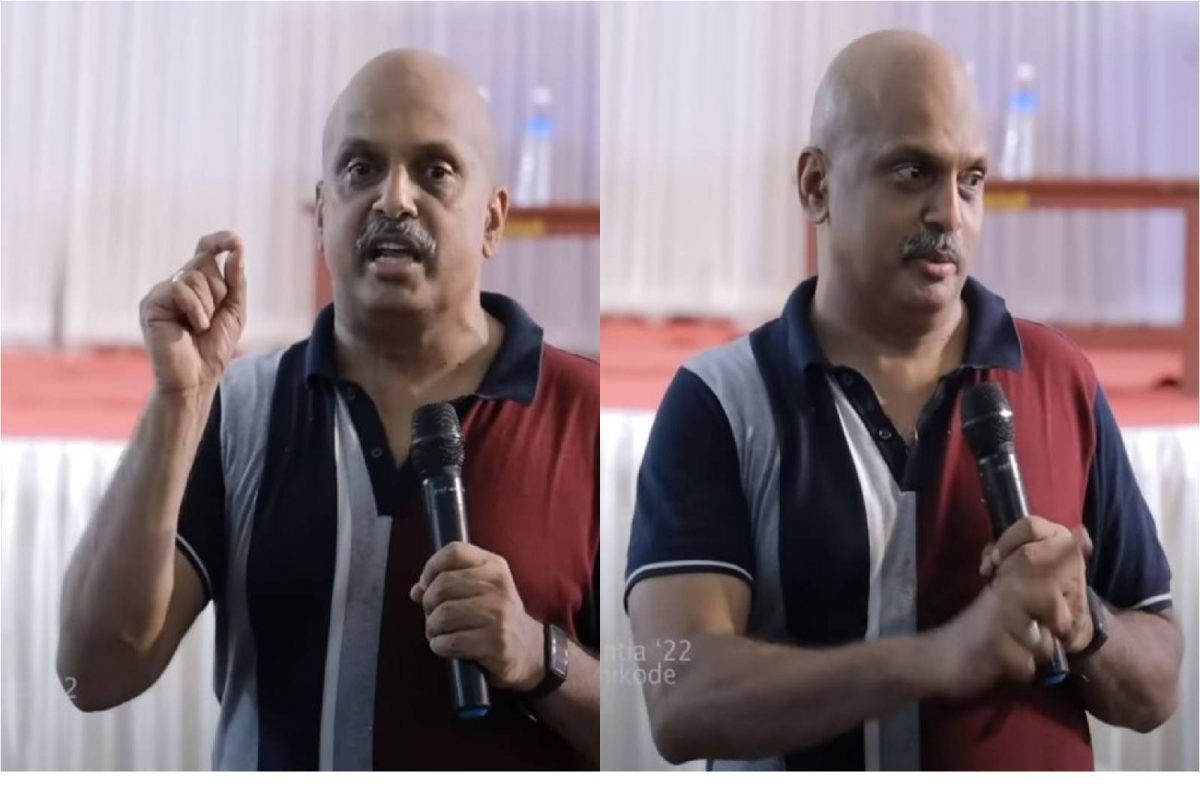 'ആരുടെ കൂടെ കിടക്കണം എന്ന് പോലും സ്ത്രീകൾ തീരുമാനിച്ച നാടാണ് കേരളം' വിവാദ പ്രസംഗത്തിൽ എഡിജിപി ശ്രീജിത്ത് പറഞ്ഞത്