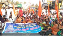 മണ്ടയ്ക്കാട് ക്ഷേത്രത്തില്‍ ഹൈന്ദവ സംഘടനകളുടെ പരിപാടികൾക്ക് വിലക്ക്; കന്യാകുമാരി ജില്ലയിൽ 10 ഇടത്ത് റോഡ് ഉപരോധം
