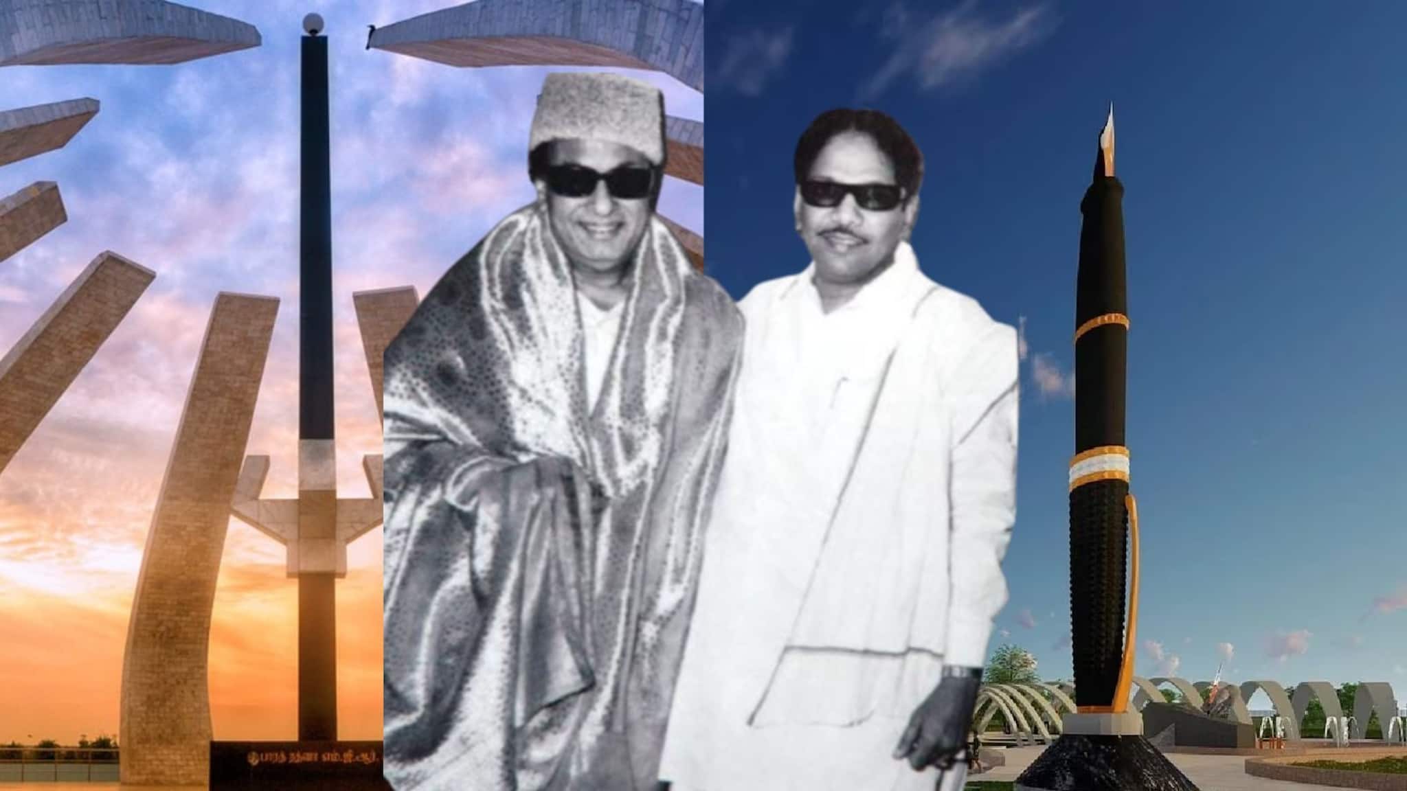 എംജിആറിന്റെ സീക്കോ വാച്ചും കരുണാനിധിയുടെ 80 കോടിയുടെ പേനയും; ചെന്നൈ മറീനയിലെ പ്രതിഷേധത്തിര