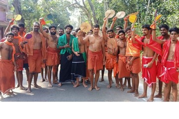തൃപ്പരപ്പ് അരുവിയിൽ ശിവാലയ ഭക്തർ; ഭക്തിനിർഭരമായി ശിവാലയ ഓട്ടം