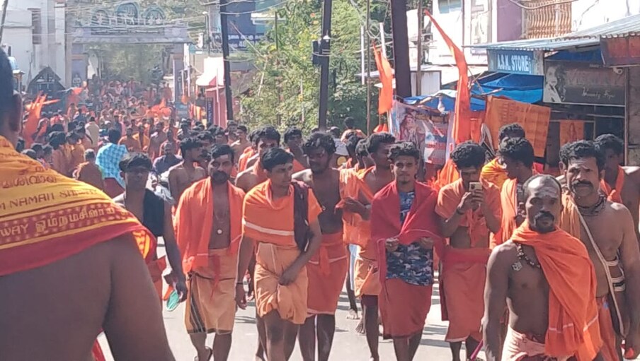  താമ്രഭരണി നദി തീരത്താണ് രണ്ടാമത്തെ ക്ഷേത്രമായ തിക്കുറിശ്ശി ക്ഷേത്രം. മൂഞ്ചിറയിൽ നിന്ന് 12 കിലോമീറ്ററാണ് ഇവിടേക്ക്. തൃപ്പരപ്പ് ക്ഷേത്രത്തിലേക്ക് എത്താൻ 14 കിലോമീറ്റർ. നാലാമത്തെ ക്ഷേത്രമായ തിരുനന്ദിക്കരയിൽ എത്താൻ എട്ട് കിലോമീറ്ററും സഞ്ചരിക്കണം.