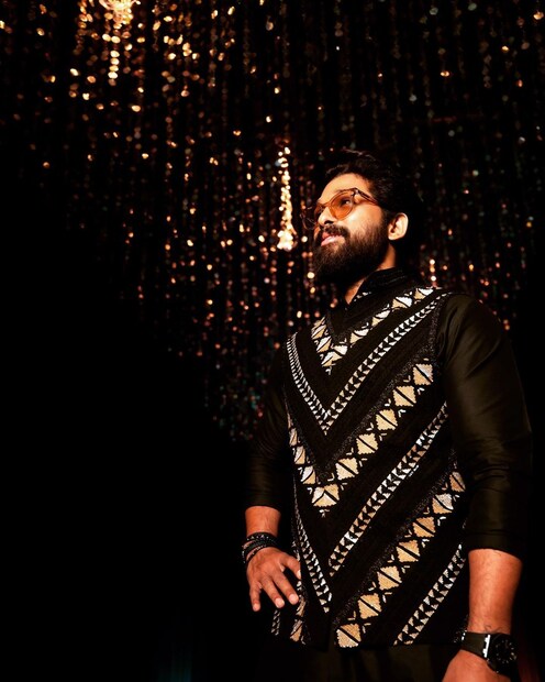 On 28 March, 2003, Allu Arjun made his debut as the lead actor with Gangotri. Paired opposite Aarti Agarwal, he won a CineMaa award for Gangotri. (Image: Instagram)