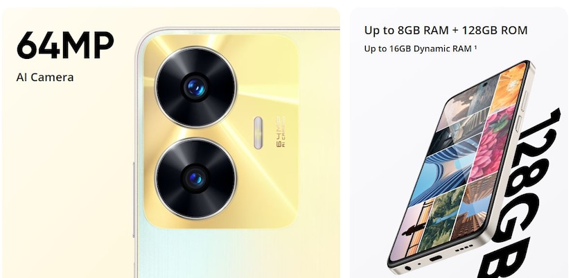Realme, Realme C55, Realme C55 Design, Realme C55 Price in India, Realme C55 specifications