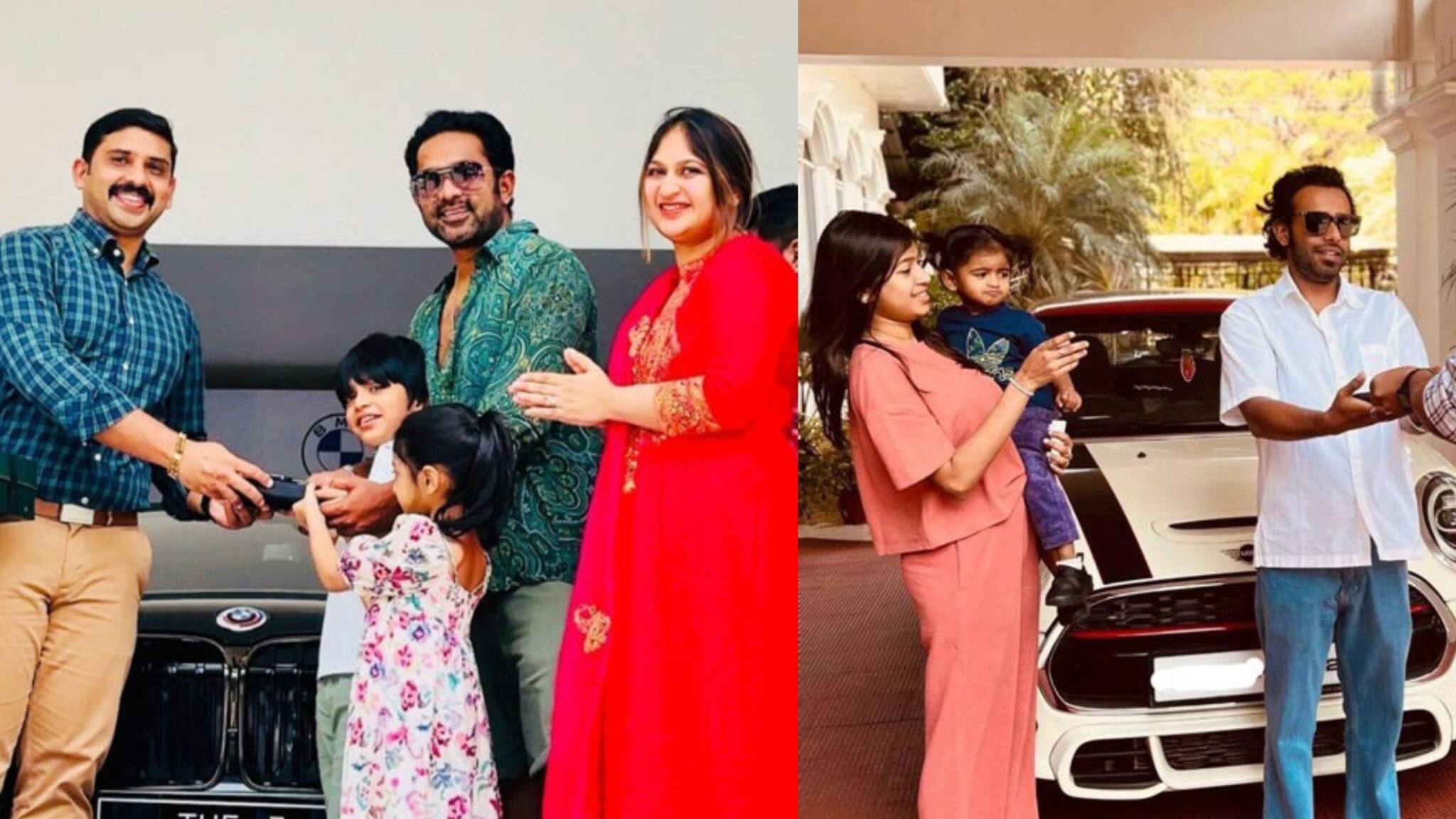 BWM 7 സീരീസ് സ്വന്തമാക്കി നടൻ ആസിഫ് അലി; യുവതാരം അർജുൻ അശോകൻ വാങ്ങിയത് മിനികൂപ്പർ