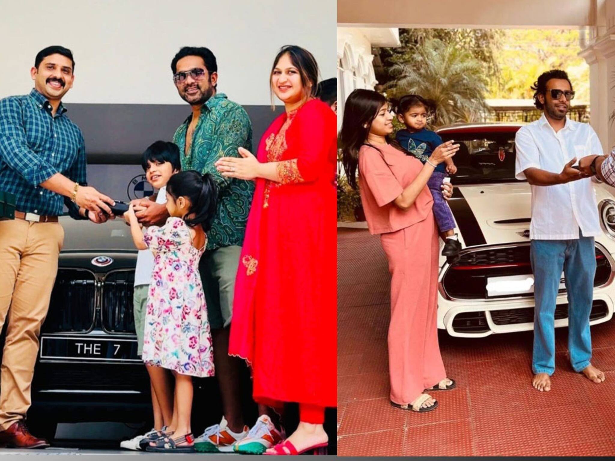 BWM 7 സീരീസ് സ്വന്തമാക്കി നടൻ ആസിഫ് അലി; യുവതാരം അർജുൻ അശോകൻ വാങ്ങിയത് മിനികൂപ്പർ