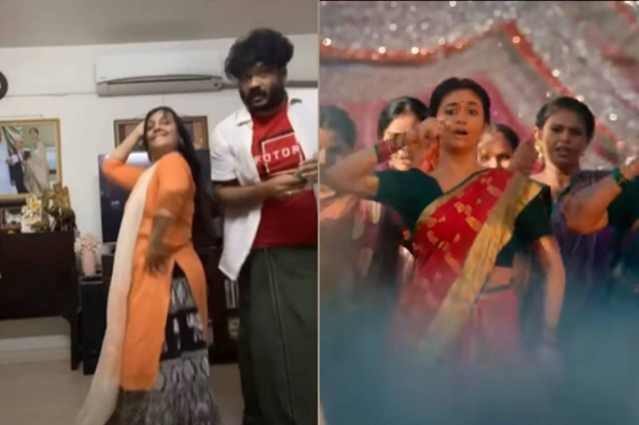 Keerthy Suresh | കീർത്തിയുടെ പാട്ടിന് ഡാൻസ് ചെയ്ത് മേനകയും മരുമോനും; വീഡിയോ ഹിറ്റ്