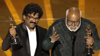 ഓസ്കർ ഏറ്റുവാങ്ങി കീരവാണി