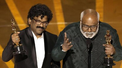 ഓസ്കർ ഏറ്റുവാങ്ങി കീരവാണി ഓസ്കർ ഏറ്റുവാങ്ങി കീരവാണി