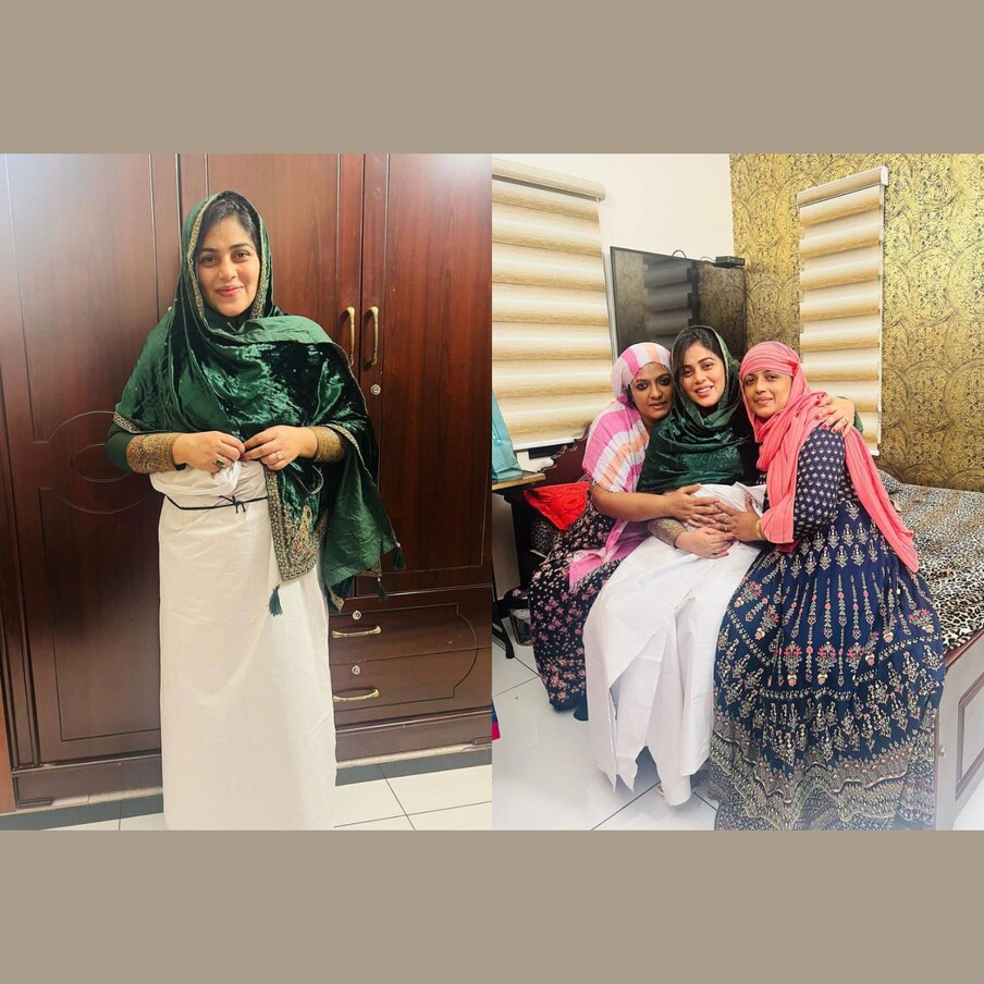  നടി ഷംന കാസിമിന്റെ (Shamna Kasim) വിവാഹവും, ഗർഭധാരണവും മറ്റു വിശേഷങ്ങളുമെല്ലാം ആരാധകർ സോഷ്യൽ മീഡിയയിലൂടെ അറിഞ്ഞുകാണും. ദുബായിയിലെ മലയാളി വ്യവസായിയാണ് ഷംനയുടെ ഭർത്താവ്. കുറച്ചുനാൾ മുൻപ് ഷംന തന്റെ വളകാപ്പു ചടങ്ങുകൾ നടത്തിയ ചിത്രങ്ങളുമായി ഇൻസ്റ്റഗ്രാമിൽ എത്തിയിരുന്നു. വീണ്ടും മറ്റൊരു ചടങ്ങിന്റെ വിശേഷം ഷംന പങ്കിടുന്നു