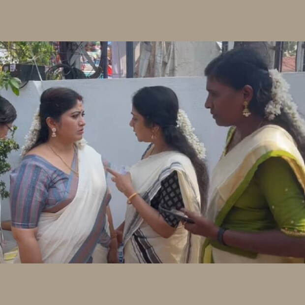  പൊങ്കാലയ്ക്കിടെ സിന്ധു വർമയും ചിപ്പിയും തമ്മിലെ സംഭാഷണം