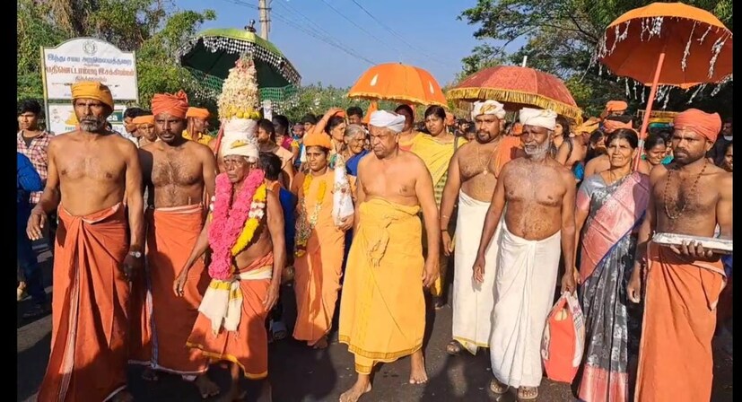  രാവിലെ 9ന് തിരുവനന്തപുരം പത്മനാഭസ്വാമി ക്ഷേത്രത്തിലെ വടക്ക് നിന്നാരംഭിച്ച ഘോഷയാത്ര മാർത്താണ്ഡം വഴി രാത്രി നാഗർകോവിൽ നാഗരാജ ക്ഷേത്ര മൈതാനത്തിലെത്തിച്ചേർന്നു.
