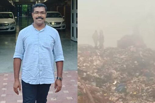 ഷിബു ജി. സുശീലൻ, ബ്രഹ്മപുരം തീപിടുത്തം