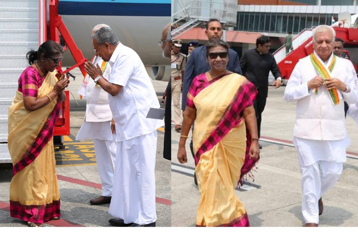 രാഷ്ട്രപതി ദ്രൗപദി മുർമു ശനിയാഴ്ച്ച കന്യാകുമാരിയും ലക്ഷദ്വീപും സന്ദർശിക്കും