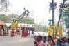 കൊല്ലങ്കോട് ഭദ്രകാളി ക്ഷേത്രത്തിലെ നേർച്ച തൂക്കം തുടങ്ങി; ഇത്തവണ വില്ലിലേറുന്നത് 1370 കുട്ടികൾ