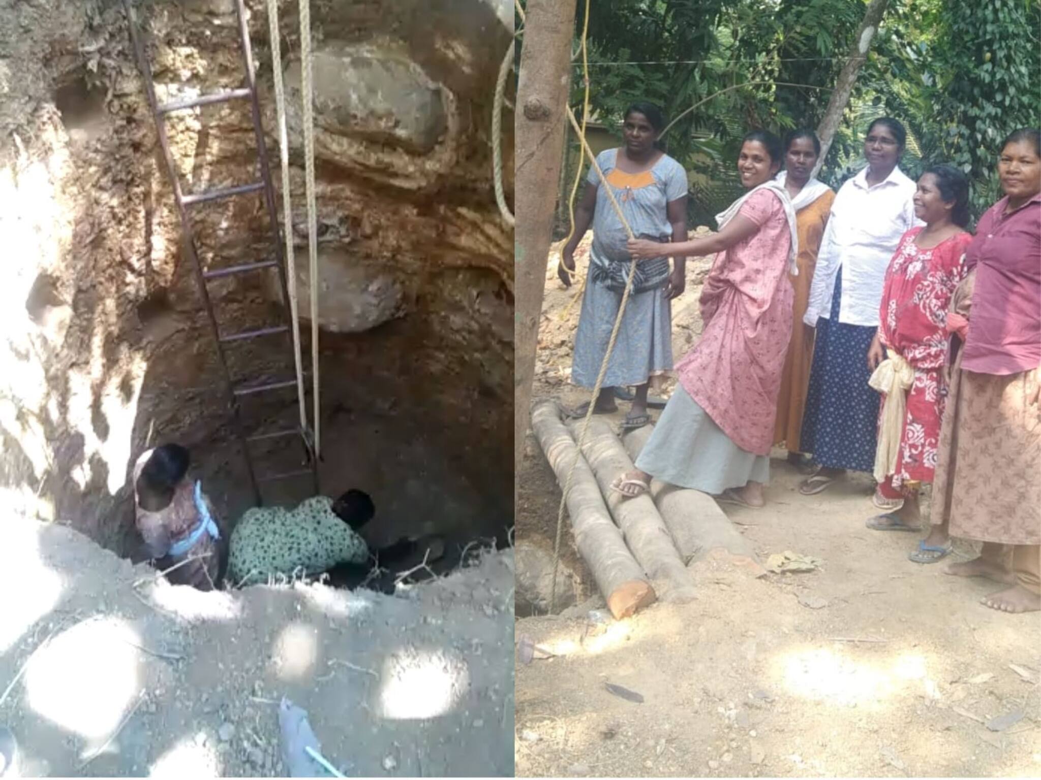 പെണ്‍കരുത്ത് കൊണ്ട് ഒരു കിണർ; തെളിനീരിനായി മൂന്ന് പതിറ്റാണ്ടിന്റെ കാത്തിരിപ്പ് അവസാനിച്ചത് മൂന്നാഴ്ച കൊണ്ട്