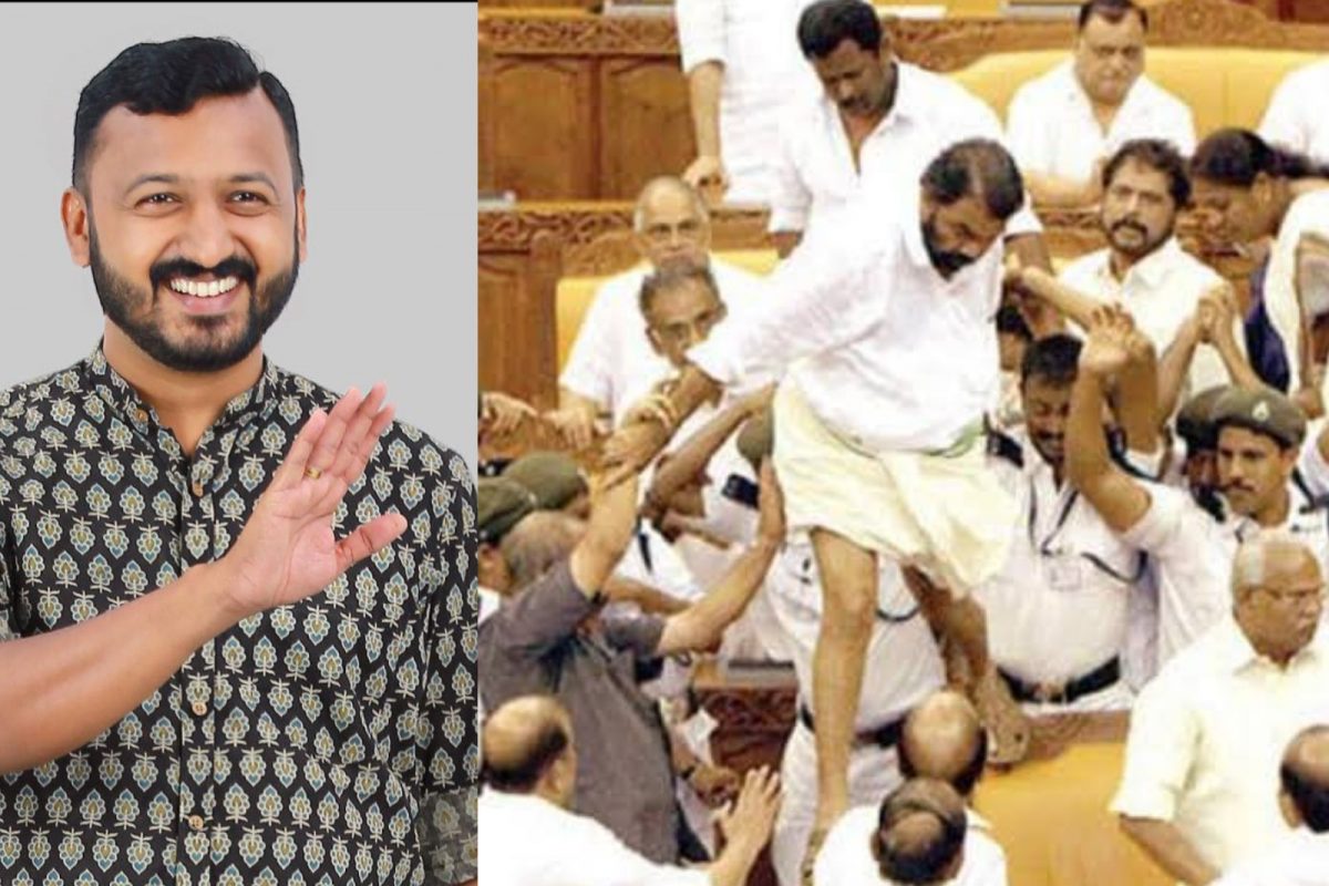 ഞങ്ങളും മുമ്പ് ശക്തമായ പ്രതിഷേധം നടത്തിയിട്ടുണ്ടെന്നും ഇപ്പോൾ നടക്കുന്ന പോലെയൊരു സമരം മുമ്പ് നിയമസഭയിൽ ഉണ്ടായിട്ടില്ലെന്നും പറഞ്ഞ ശിവൻകുട്ടി, ഇതെന്ത് സമരമെന്നു ചോദിച്ചിരുന്നു