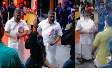 'പാലാ പള്ളി തിരുപ്പള്ളി' പാട്ടിന് ചുവടുവെച്ച് സാംസ്കാരിക വകുപ്പ് മന്ത്രി സജി ചെറിയാന്‍; വീഡിയോ വൈറല്‍