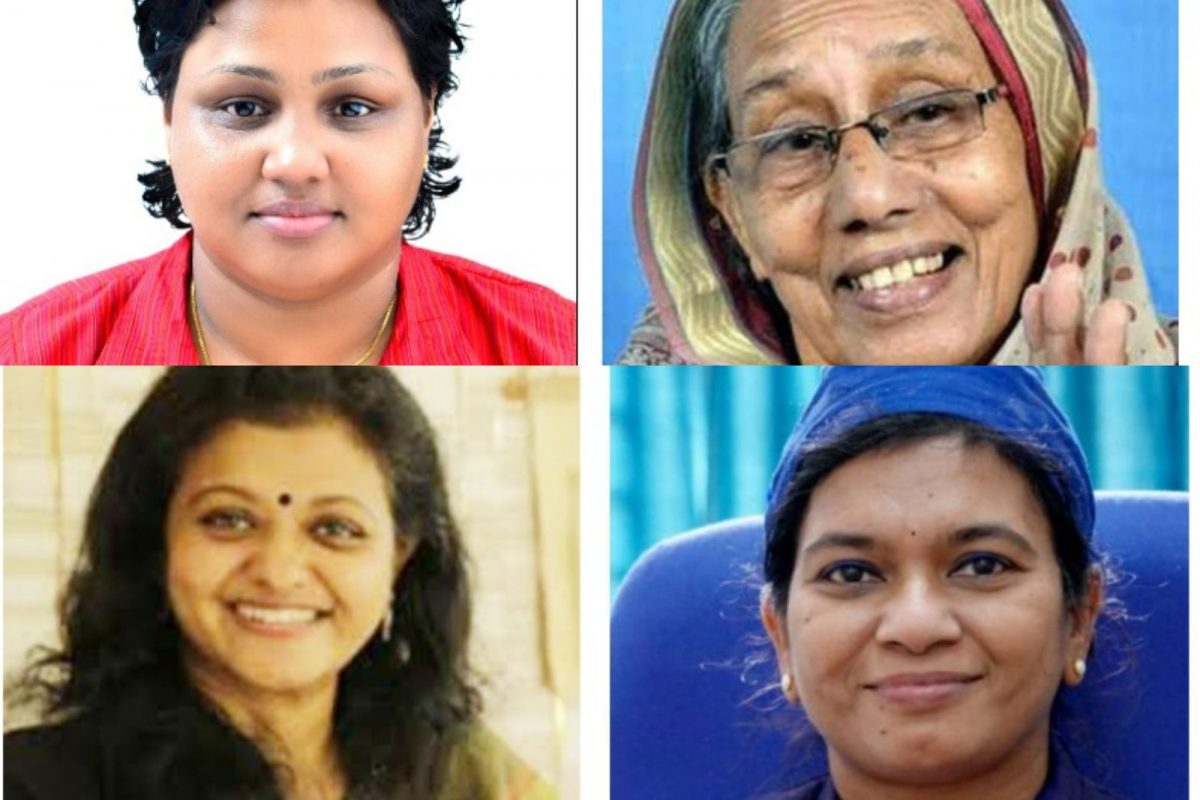 സംസ്ഥാന സര്‍ക്കാരിന്റെ വനിതാരത്‌ന പുരസ്‌കാരങ്ങള്‍ പ്രഖ്യാപിച്ചു