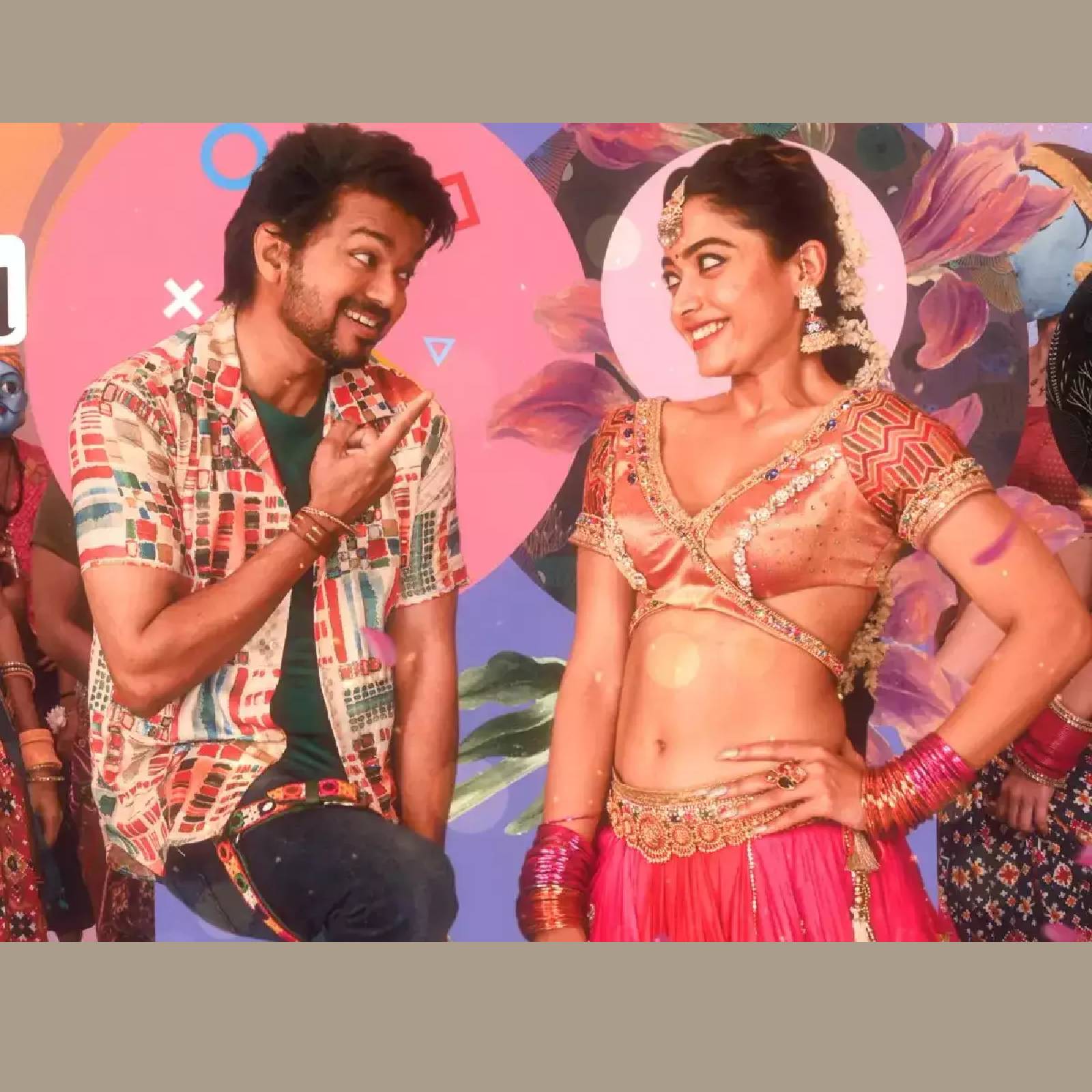  'വാരിസ്' സിനിമയിൽ രഞ്ജിതമേ ഗാനരംഗത്തിൽ വിജയ്‍യും രശ്‌മിക മന്ദാനയും