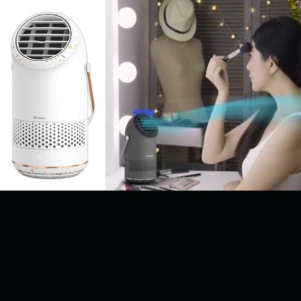 Havells Mini Yo 110mm Personal Fan, leather handle Fan, Rechargeable Mini fan, table fan, table top fan, budget fan, small fan, battery fan, branded fan, news updates, telugu news, news in telugu, telugu news 18, తెలుగు వార్తలు, తాజా తెలుగు వార్తలు,