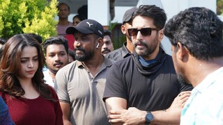 ചിത്രത്തിന്റെ പൂജാ വേളയിൽ നിന്നും