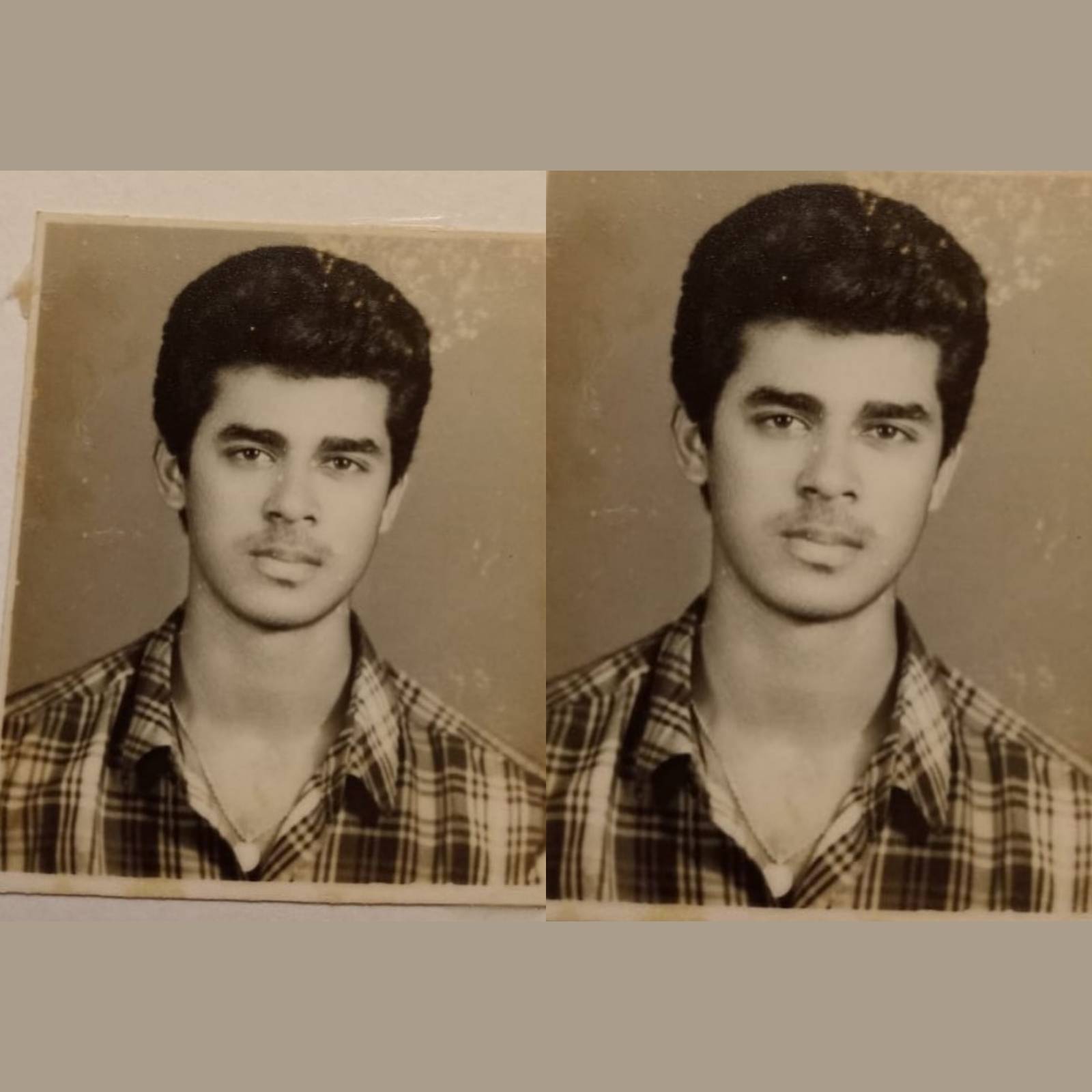  ആദ്യ നോട്ടത്തിൽ ഇത് തല അജിത് എന്ന അജിത്കുമാർ അല്ലേ എന്ന് ചിലരെങ്കിലും ചോദിയ്ക്കാൻ സാധ്യതയുണ്ട്. യൗവ്വനകാലത്തെ അജിത് എന്ന് ഉറപ്പിക്കാൻ വരട്ടെ. ഈ ചിത്രം തമിഴകത്തിന് കൊടുക്കേണ്ട. മലയാളത്തിന് എന്തുകൊണ്ടും സ്വന്തം എന്ന് അവകാശപ്പെടാവുന്ന മുഖമാണിത്. നടനും നിർമാതാവും ഒക്കെയായി ഇദ്ദേഹം മലയാള സിനിമയിൽ നിറയാൻ തുടങ്ങിയിട്ട് വർഷങ്ങളായി