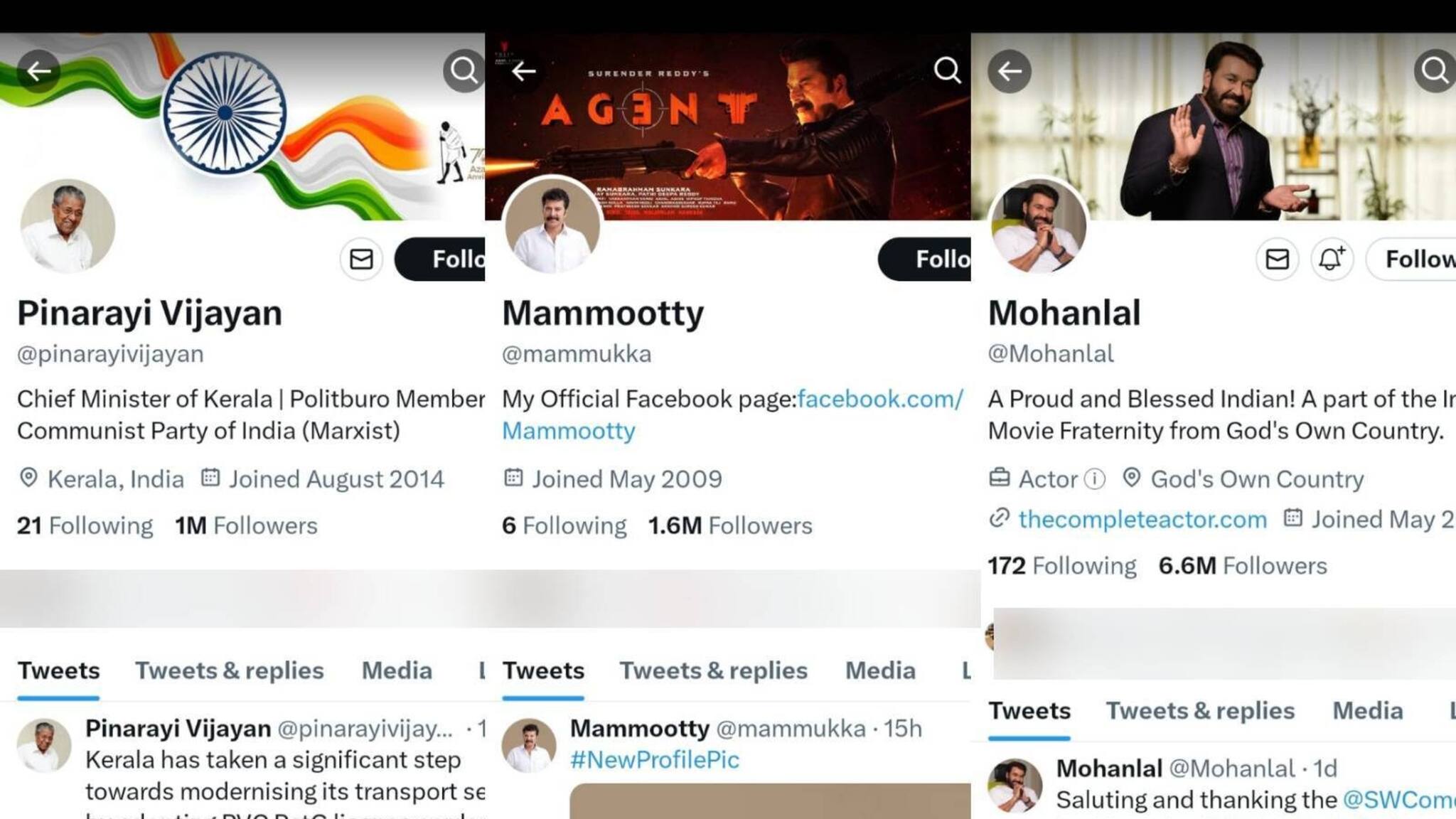 Twitter | മുഖ്യമന്ത്രിക്കും, മമ്മൂട്ടിക്കും, മോഹൻലാലിനും ടിക്ക് പോയി; ബ്ലൂ ടിക്ക് എടുത്തുമാറ്റി ട്വിറ്റർ