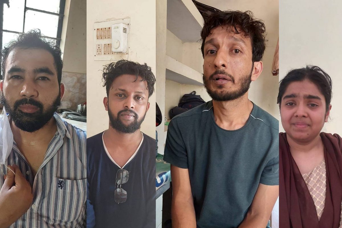 കാസർഗോഡ് 150 ഗ്രാം എം.ഡി.എം.എ യുമായി ദമ്പതികൾ ഉൾപ്പടെ നാല് പേർ പിടിയിൽ