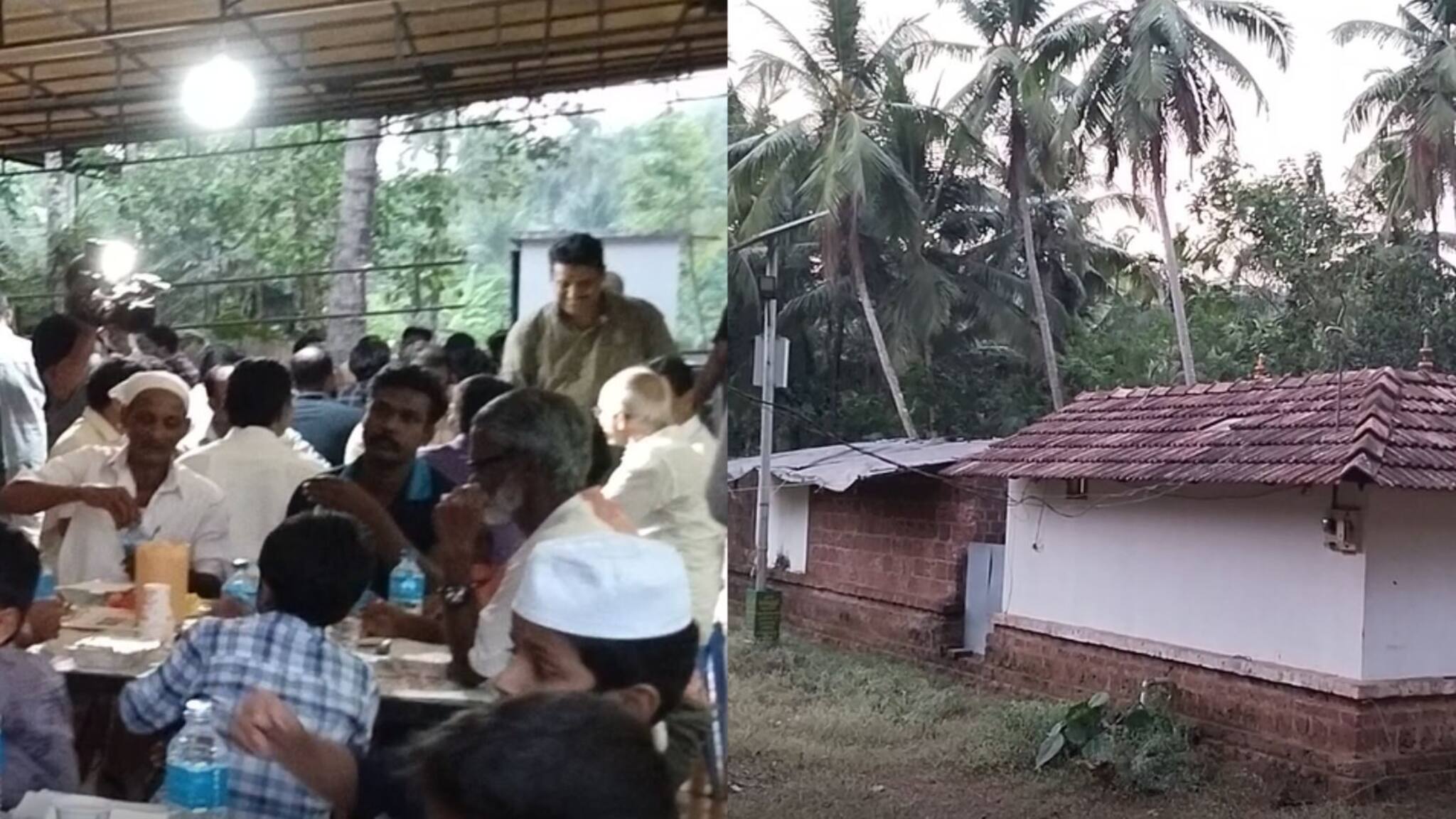 പുനഃപ്രതിഷ്ഠ നടത്താൻ കൂടെനിന്ന മുസ്ലിം സഹോദരങ്ങൾക്കായി നോമ്പുതുറയുമായി മലപ്പുറത്തെ ക്ഷേത്ര കമ്മിറ്റി