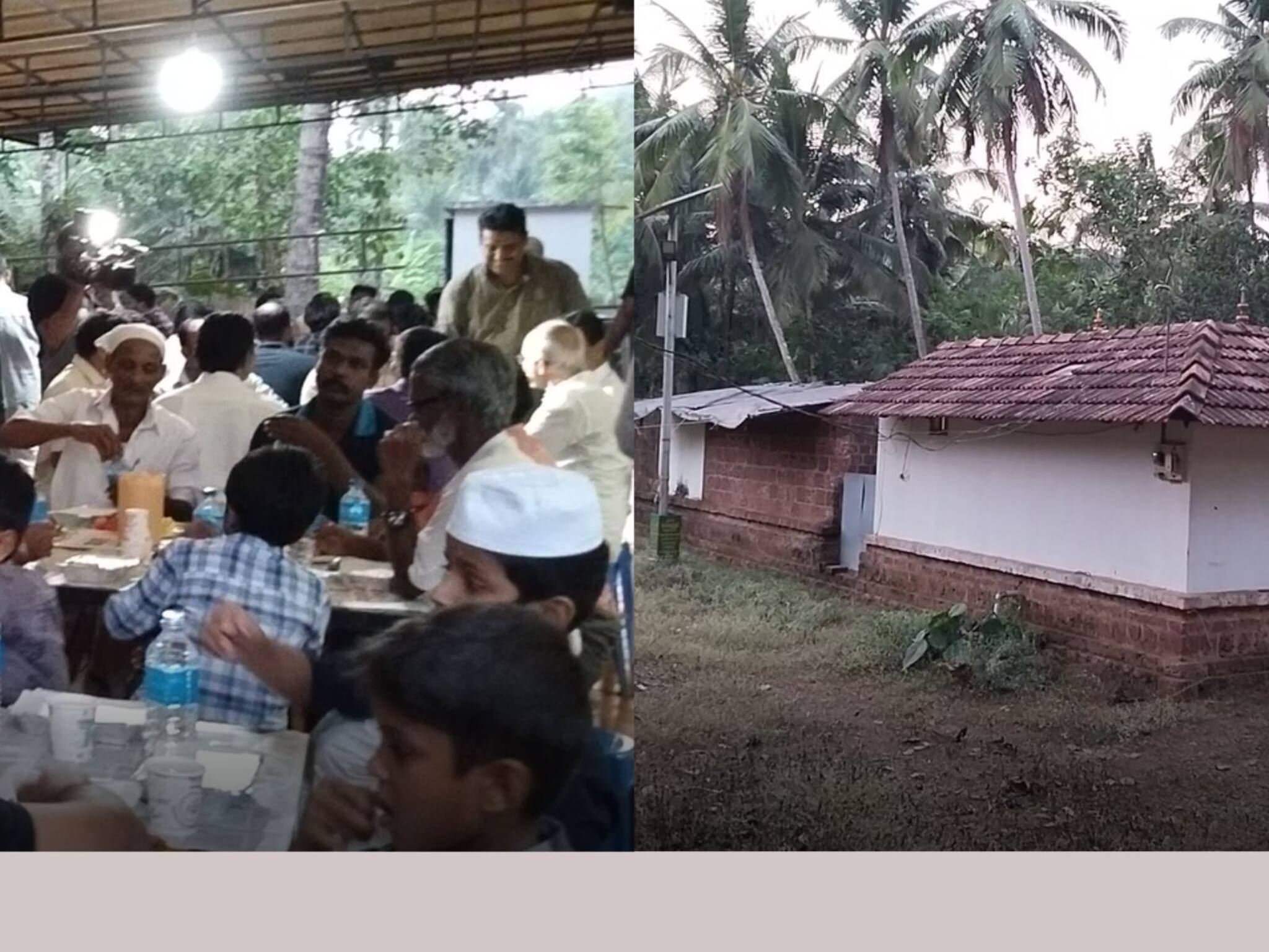 പുനഃപ്രതിഷ്ഠ നടത്താൻ കൂടെനിന്ന മുസ്ലിം സഹോദരങ്ങൾക്കായി നോമ്പുതുറയുമായി മലപ്പുറത്തെ ക്ഷേത്ര കമ്മിറ്റി