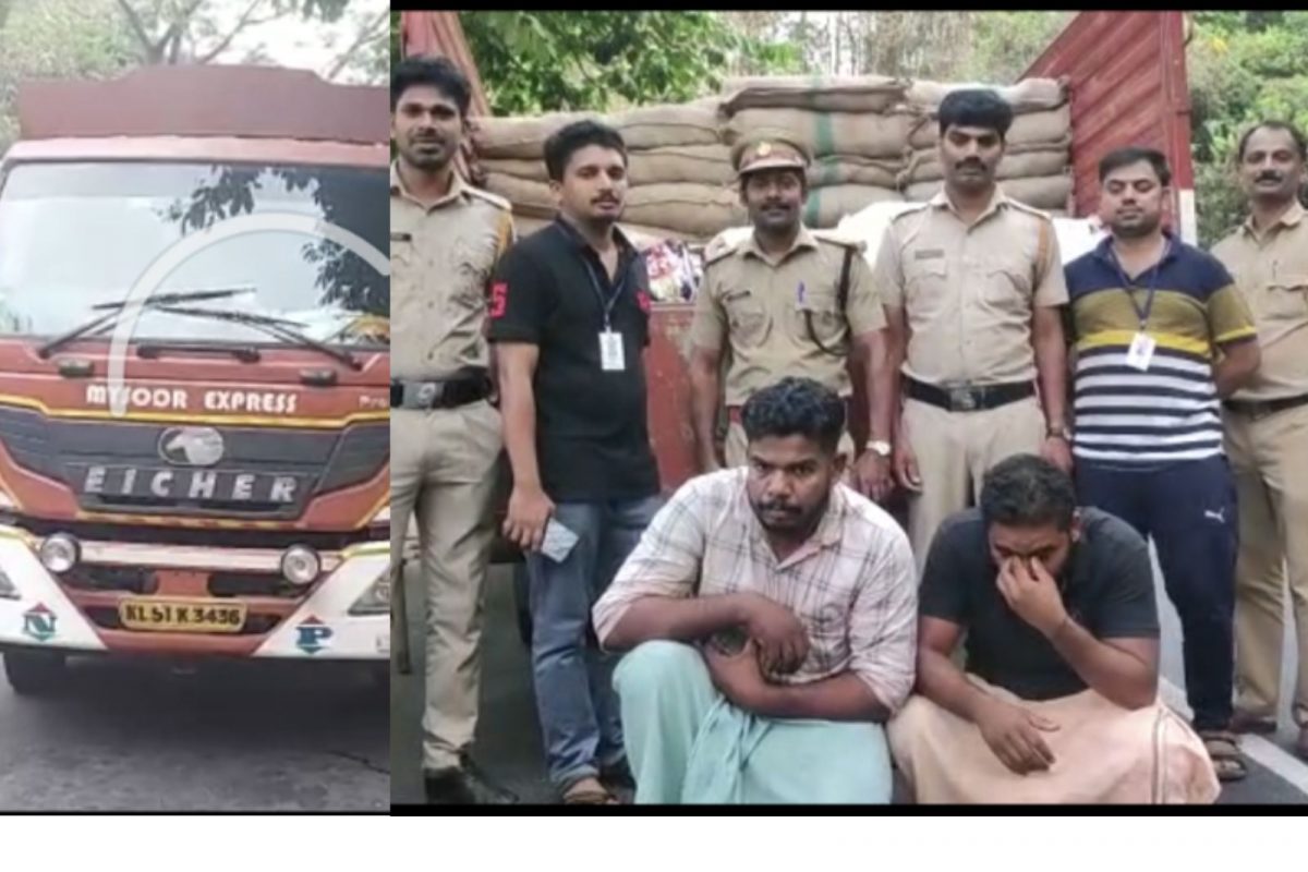 പാലക്കാട്‌  കുലുക്കല്ലൂർ ചുണ്ടമ്പറ്റ അറക്കവീട്ടിൽ അബ്ദുൽ ഷഫീഖ് , വല്ലപ്പുഴ മുളയംകാവ് മണ്ണാടം കുന്നത്ത് വീട്ടിൽ അബ്ദുൽ റഹിമാൻ എന്നിവർ പിടിയിൽ