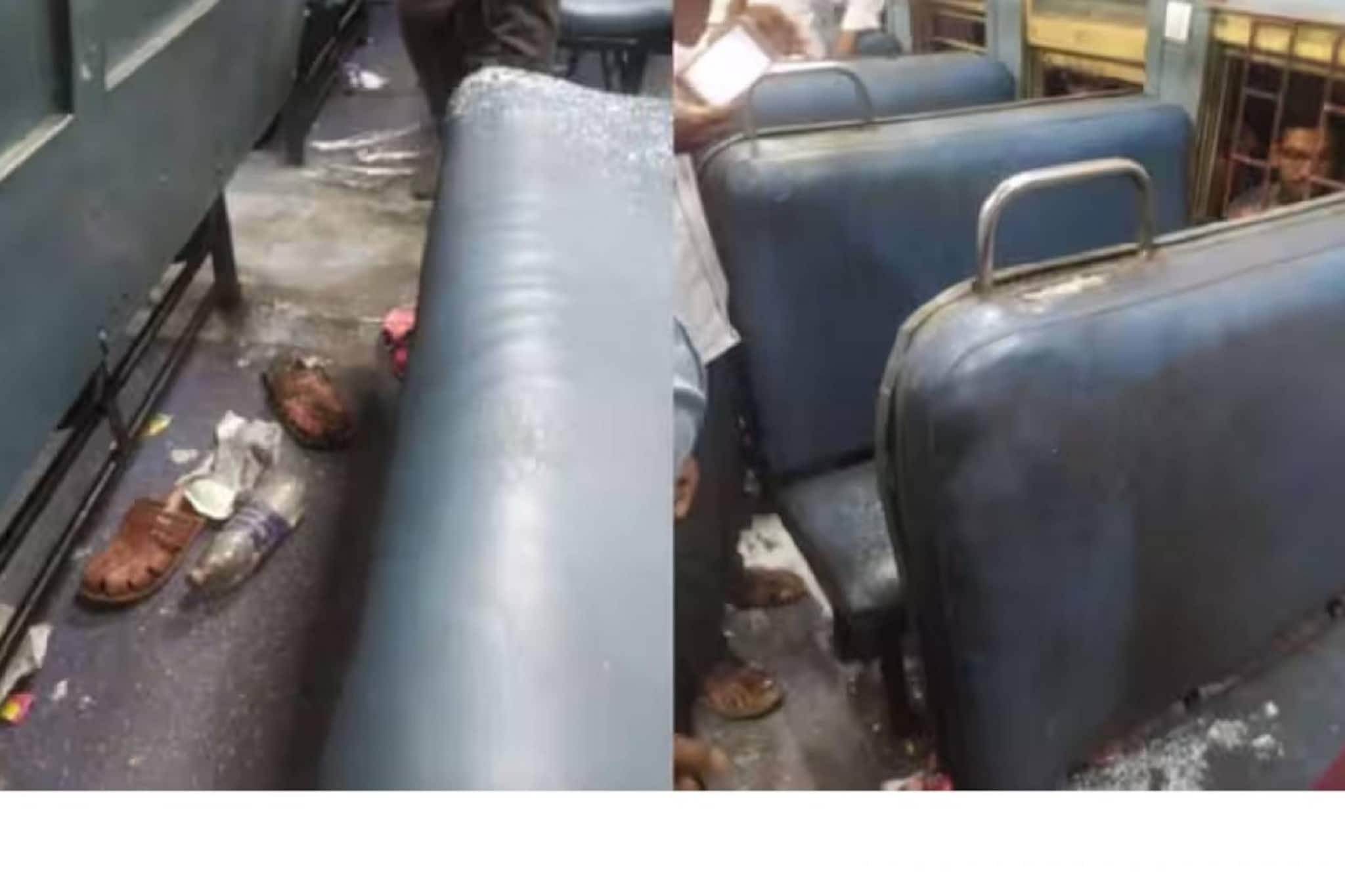 'കുപ്പിയിലെ ഇന്ധനം ട്രെയിൻ യാത്രക്കാരുടെ മേൽ ഒഴിച്ചു'; ആക്രമണം ഒരാളെ ലക്ഷ്യമിട്ടല്ലെന്ന് സൂചന