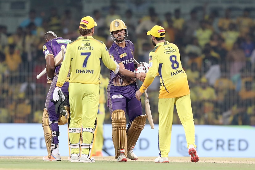 Kolkata Knight Riders defeated Chennai Super Kings by six wickets in their Indian Premier League match