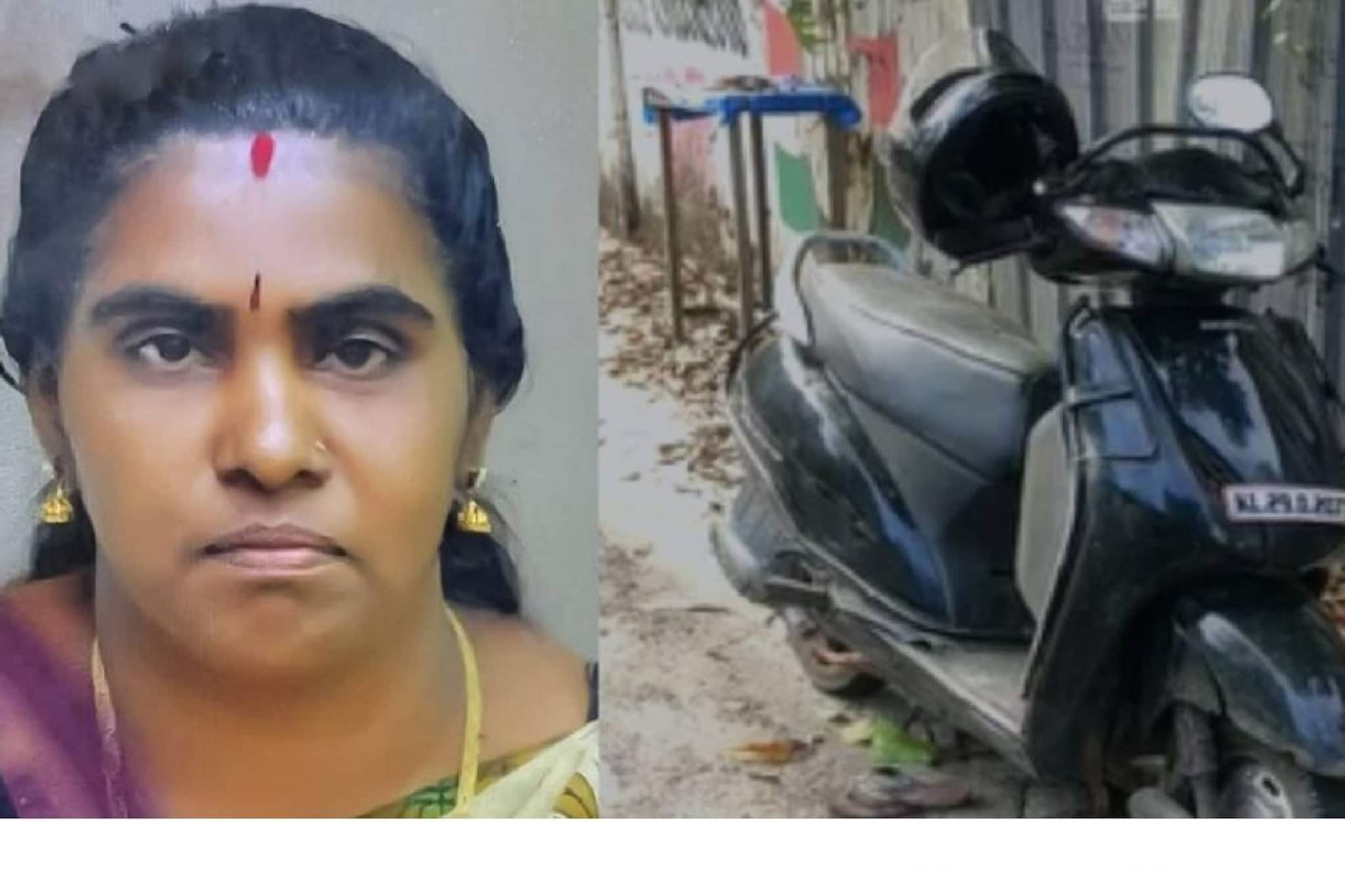 ഹരിപ്പാട് ഭർത്താവിനൊപ്പം സ്കൂട്ടറിൽ പോയ വീട്ടമ്മ ബസിനടിയിൽപ്പെട്ട് മരിച്ചു