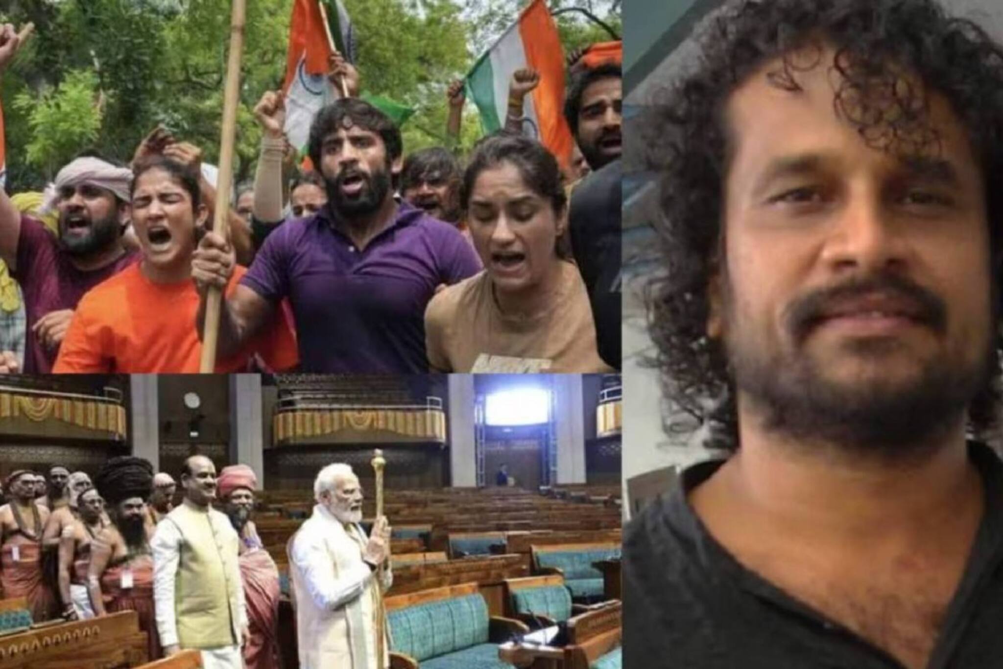 'സന്യാസിമാർ നിയമ നിർമ്മാണ സഭയിൽ; കായികതാരങ്ങൾ നീതിക്കുവേണ്ടി തെരുവിൽ';ഗുസ്തി താരങ്ങൾക്ക് പിന്തുണയുമായി ഹരീഷ് പേരടി