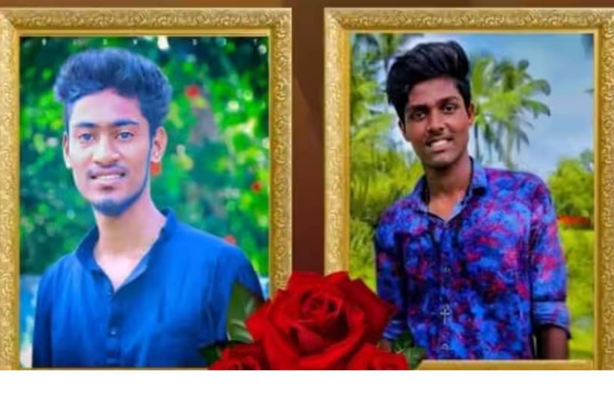 അരൂക്കുറ്റിയില്‍ നിന്ന് ചേര്‍ത്തലയിലേക്ക് വരികയായിരുന്ന സ്വകാര്യ ബസും പള്ളിപ്പുറത്ത് നിന്നും പൂച്ചാക്കലിലേക്ക് യുവാക്കള്‍ വന്ന ബൈക്കും കൂട്ടിയിടിക്കുകയായിരുന്നുവെന്ന് ദൃക്‌സാക്ഷികള്‍ പറയുന്നു.