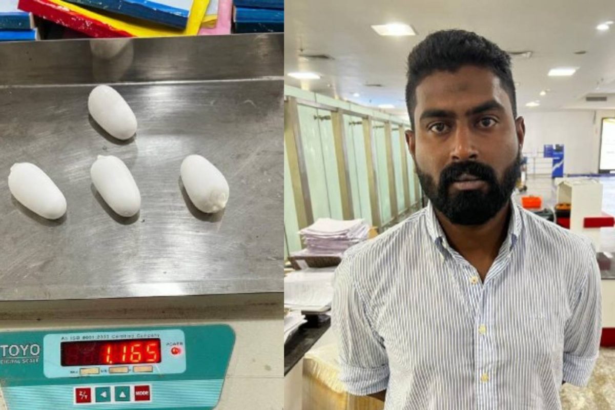 കരിപ്പൂരിൽ ശരീരത്തിനുള്ളിലാക്കി കടത്താൻ ശ്രമിച്ച 65 ലക്ഷം രൂപയുടെ സ്വർണവുമായി യാത്രക്കാരൻ പിടിയിൽ
