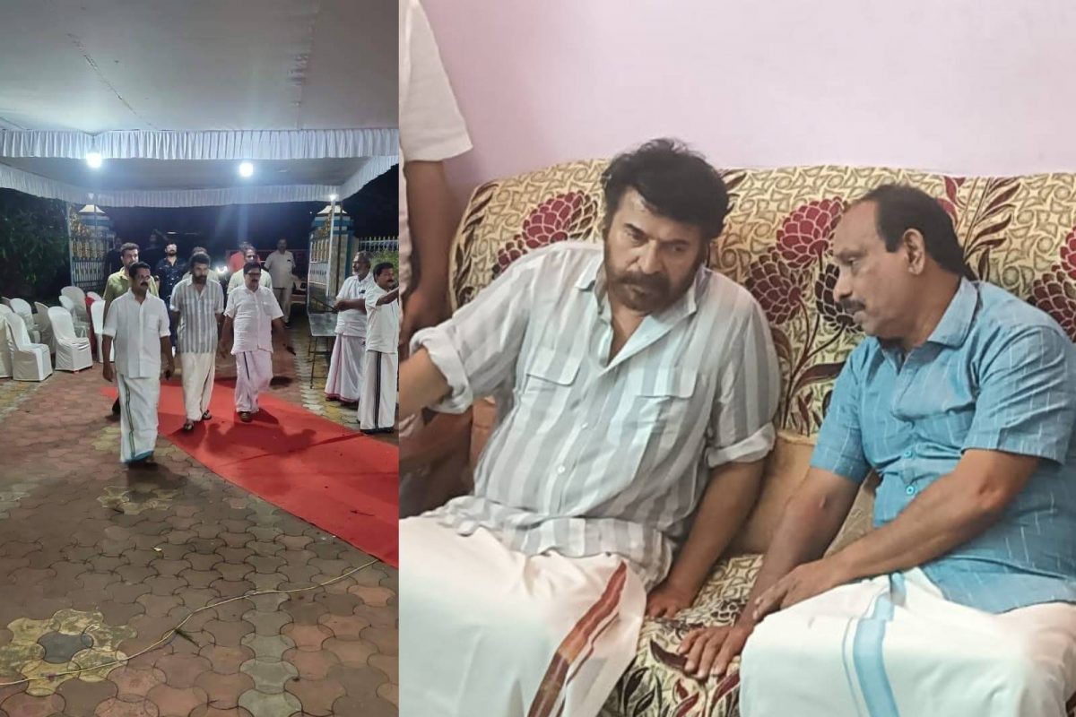 വേദനയിൽ പങ്കുചേർന്ന് മമ്മൂട്ടിയും; ഡോ. വന്ദന ദാസിന്റെ വീട്ടിലെത്തി താരം