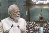 'ഭാരതം വളരുമ്പോൾ ലോകം വളരുന്നു; പുതിയ പാർലമെന്‍റ് മന്ദിരം രാജ്യത്തിന്‍റെ വികസനത്തിന്‍റെ അടയാളം': പ്രധാനമന്ത്രി