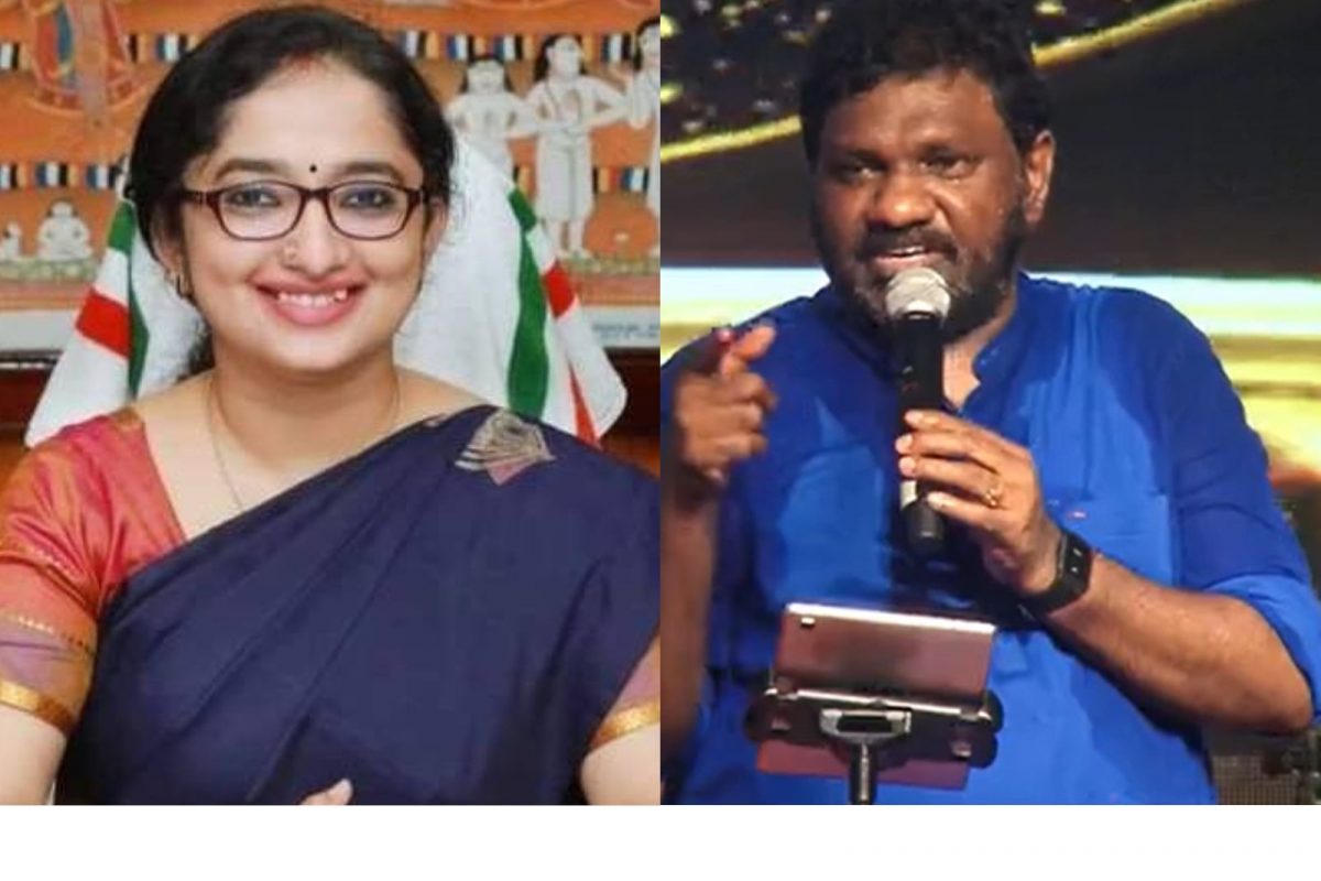  പത്തനംതിട്ട: സംസ്ഥാന സര്‍ക്കാരിന്റെ രണ്ടാം വാര്‍ഷികത്തോട് അനുബന്ധിച്ച് പത്തനംതിട്ട ജില്ലാ സ്‌റ്റേഡിയത്തില്‍ നടന്ന എന്റെ കേരളം വിപണന മേളയുടെ സമാപന വേദിയില്‍ ജില്ലാ കളക്ടർ ദിവ്യ എസ് അയ്യരെ രൂക്ഷമായി വിമര്‍ശിച്ച് ഗായകൻ പന്തളം ബാലന്‍.